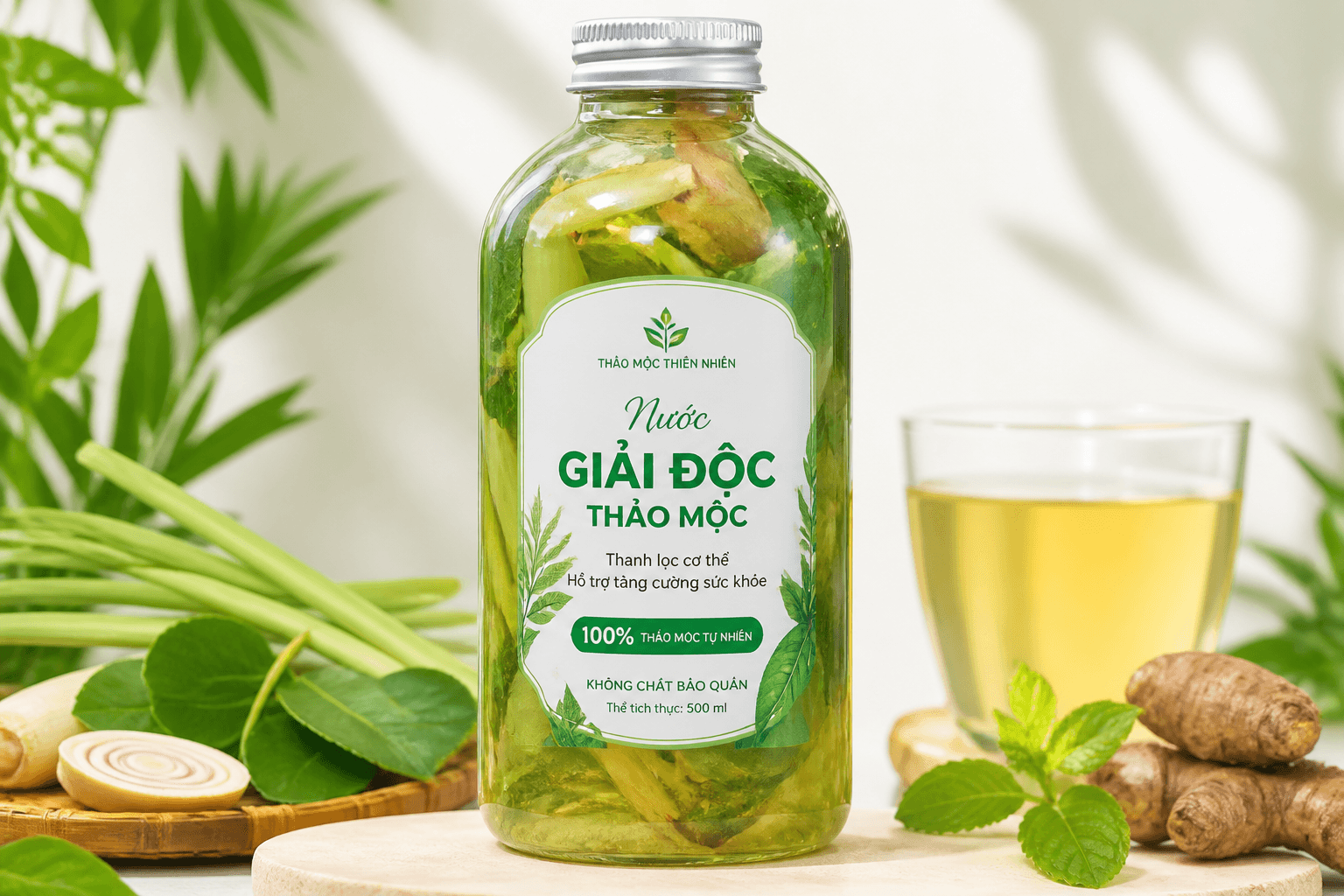 Nước giải độc thảo mộc